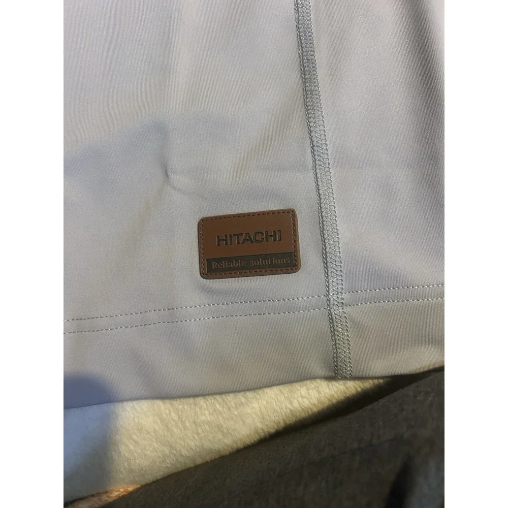 Hitachi Reliable Solutions Grey Jacket‎ Large Pull Over Thin Jacket New